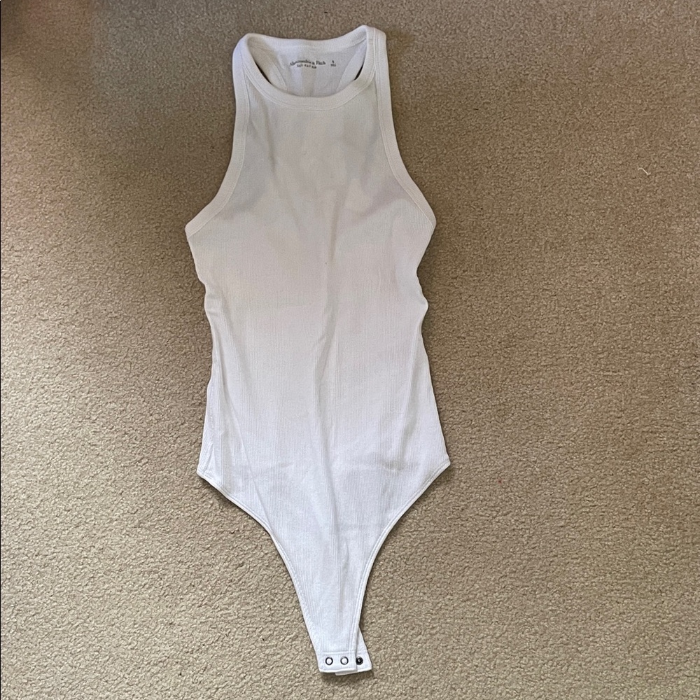 Abercrombie & Fitch White Bodysuit